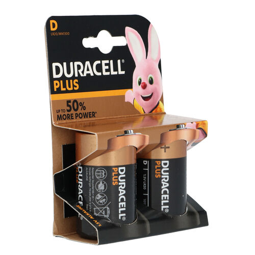 PILA DURACELL PLUS - K2 - D - LR20 image number