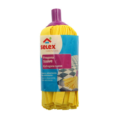 FREGONA SELEX SUEVE TIRAS AMARILLAS image number