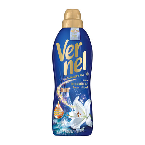 Suavizante concentrado Lirio Irresistible VERNEL 55 lavados image number