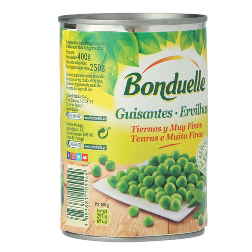 GUISANTES BONDUELLE 400g image number