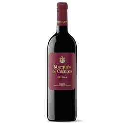 Vino tinto Crianza DOCa Rioja marqu&eacute;s de C&aacute;ceres 750ml