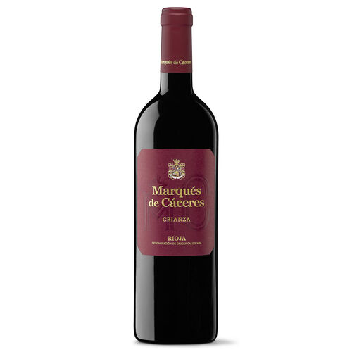 Vino tinto Crianza DOCa Rioja marqu&eacute;s de C&aacute;ceres 750ml image number