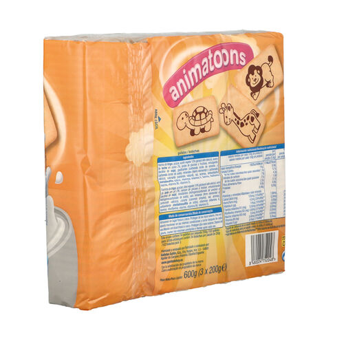 GALLETA INFANTIL ANIMATOONS ALTEZA 600g image number