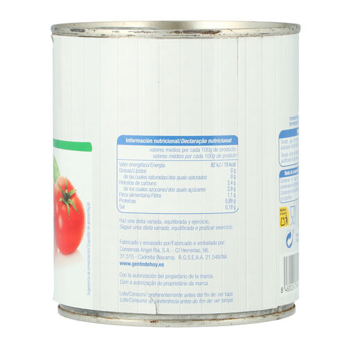 Tomate ALTEZA entero pelado 780g image number