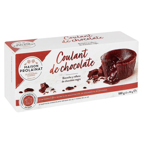 COULANT DE CHOCOLATE MAISON PROLAINAT 2x90g image number