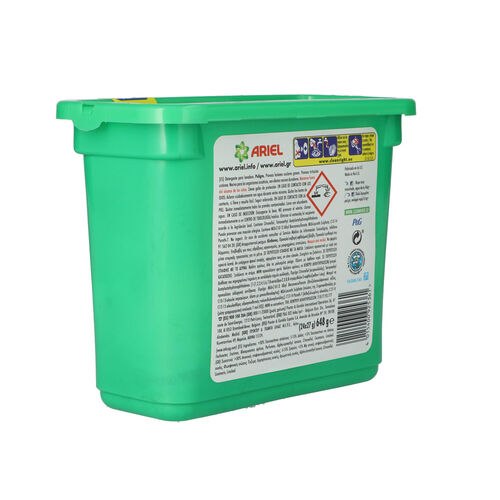 DETERGENTE CAPSULAS ARIEL PODS COLOR 3 EN 1 19 LAVADOS image number