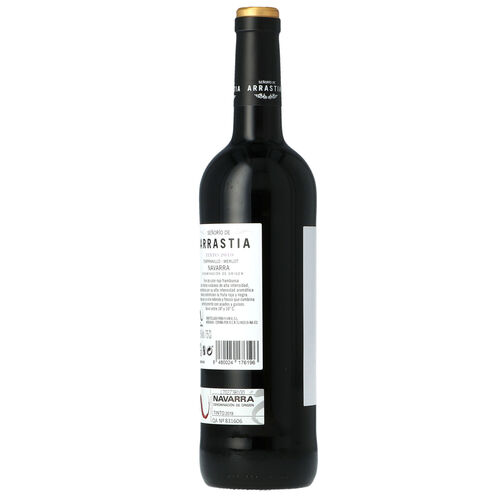 VINO TINTO SEÑORIO DE ARRASTIA DO NAVARRA 750ml image number