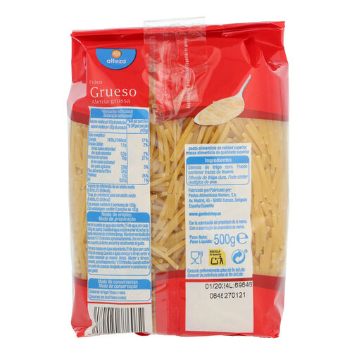 FIDEO ALTEZA GRUESO 500g image number