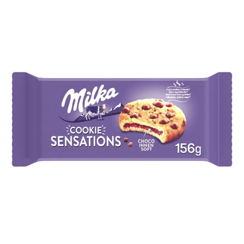 GALLETA MILKA COOKIES SENSATIONS 156g image number