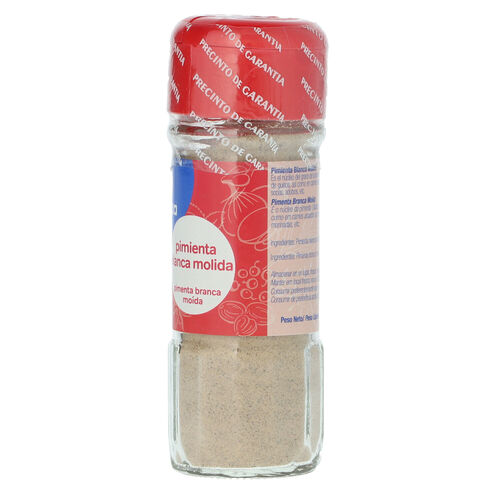 Pimienta blanca ALTEZA molida tarro 40g image number