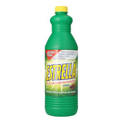 Lejía con detergente ESTRELLA pino 1.43L