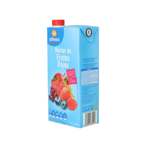 Nectar ALTEZA sin azucar fruto rojos ALTEZA brik 1L image number