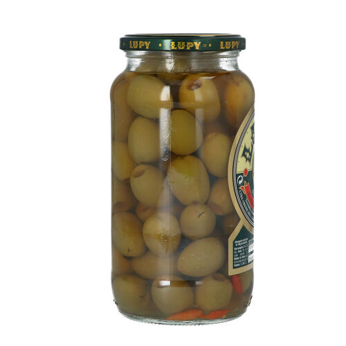 ACEITUNA GORDAL SIN HUESO PICANTE LUPY TARRO 950g image number