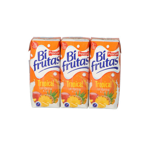 BIFRUTAS Tropical PASCUAL 3x330ml image number