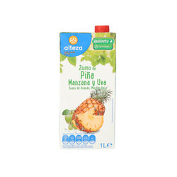 ZUMO DE PIÑA,UVA Y MANZANA ALTEZA 1L