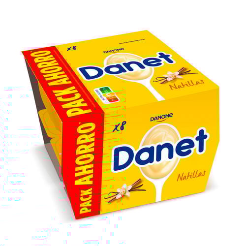 NATILLAS VAINILLA DANET 8x120g image number