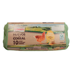 Huevos de corral 'm' COREN 10uds