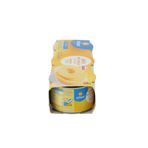 Pi&ntilde;a en rodajas en su jugo ALTEZA 3x220g image number