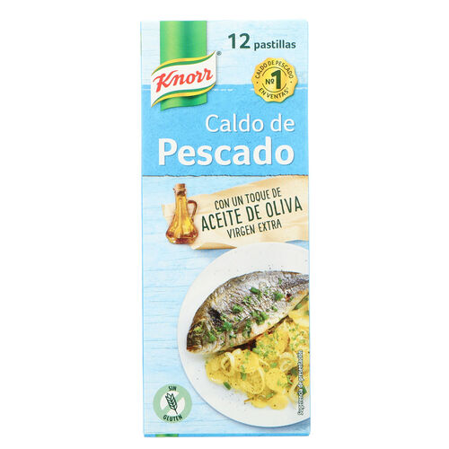 CALDO PESCADO KNORR 12uds  120g image number