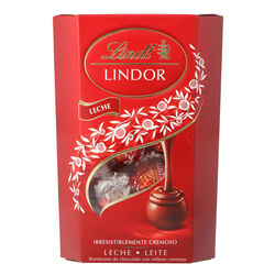 Bombones de chocolate con leche LINDOR LINDT 200g