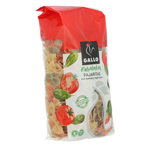 Pasta pajaritas vegetales GALLO 450g image number
