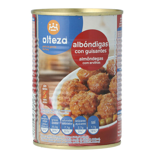ALBONDIGAS ALTEZA LATA 415g image number