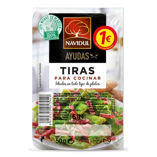 JAMON NAVIDUL TIRAS 50g image number