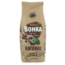 Caf&eacute; en grano Natural BONKA 500g