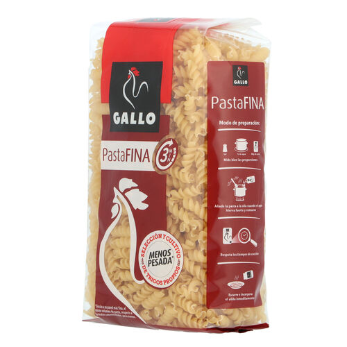 PASTA FINA HELICES GALLO 400g image number