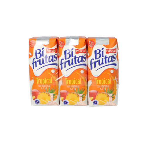 BIFRUTAS Tropical PASCUAL 3x330ml image number