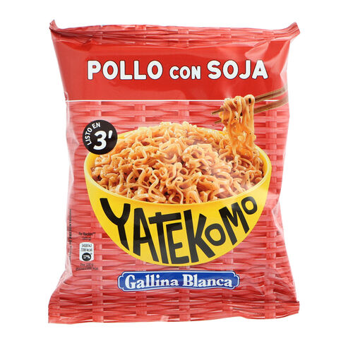 YATEKOMO de pollo con soja GALLINA BLANCA 79g image number