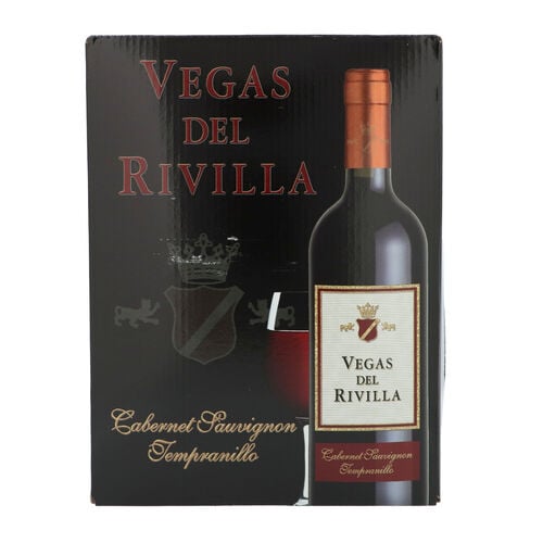 Vino tinto VEGAS RIVILLA bag in box 5L image number