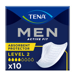 Protector fino incontinencia masculino men Active fit level 2 TENA 10uds