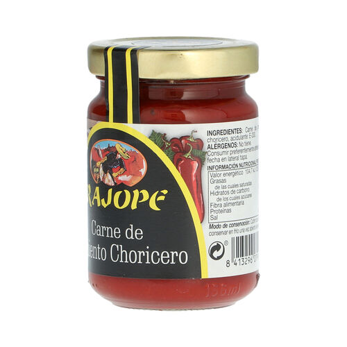 CARNE PIMIENTO CHORICERO RAJOPE 150g image number