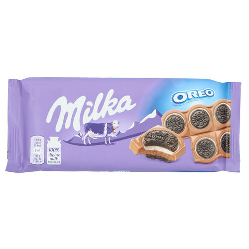 CHOCOLATE MILKA OREO SANDWICH 92g image number