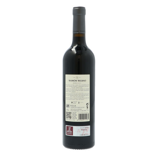 VINO TINTO RESERVA D.O RIOJA RAMON BILBAO 75cl image number