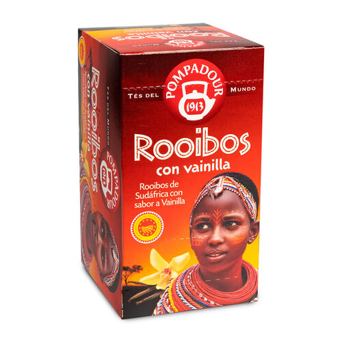 Infusi&oacute;n de rooibos con vainilla POMPADOUR 20uds image number