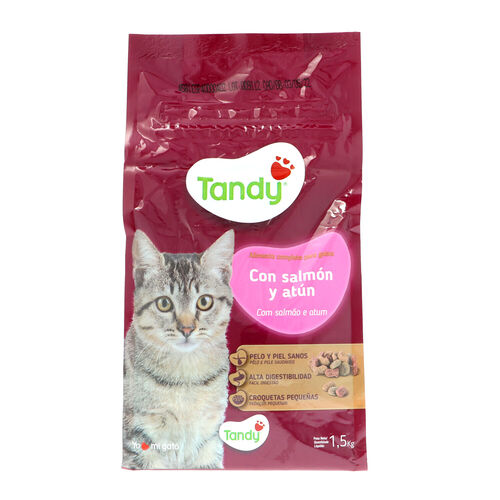 ALIMENTO PARA GATO CON ATUN  Y VERDURA TANDY 1,5kg image number