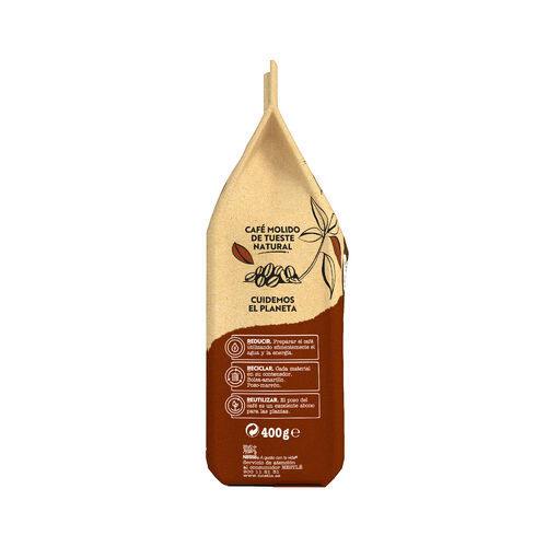 Café molido tostado natural BONKA 400g image number