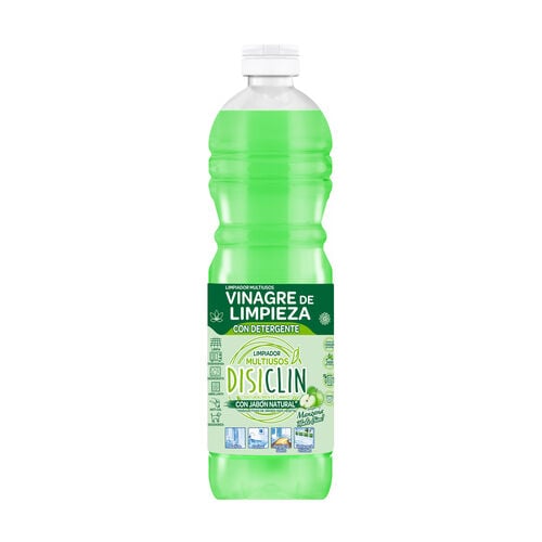 Vinagre de limpieza con detergente aroma manzana disicl&iacute;n 1L image number