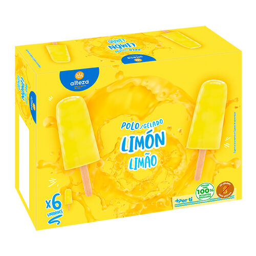 Polo helado de lim&oacute;n ALTEZA 6x62ml image number