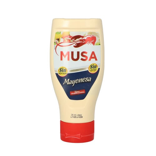 Mayonesa MUSA bocabajo pet 430ml image number