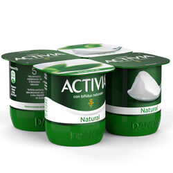 YOGUR NATURAL ACTIVIA 4x120g