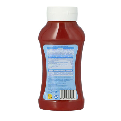 KETCHUP LIGHT ALTEZA 540g. image number