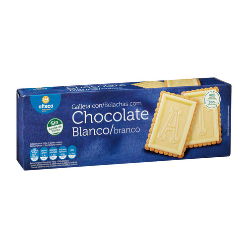 Galleta con chocolate blanco ALTEZA 150g image number