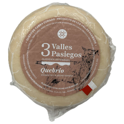 Queso de cabra Quebrio 3 VALLES PASIEGOS 250g image number