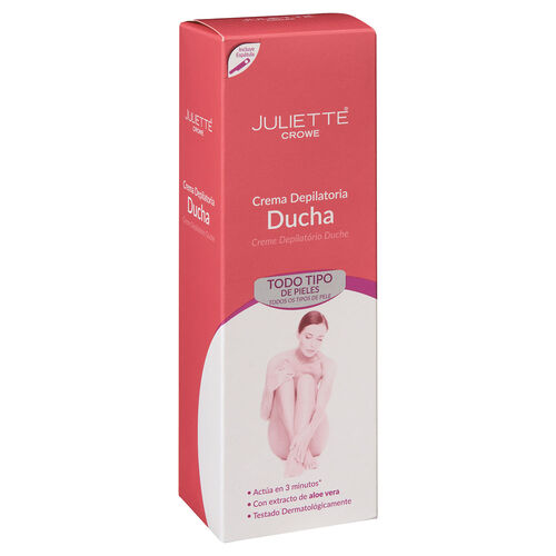 Crema depilatoria ducha JULIETTE CROWE todo tipo de piel 200ml image number