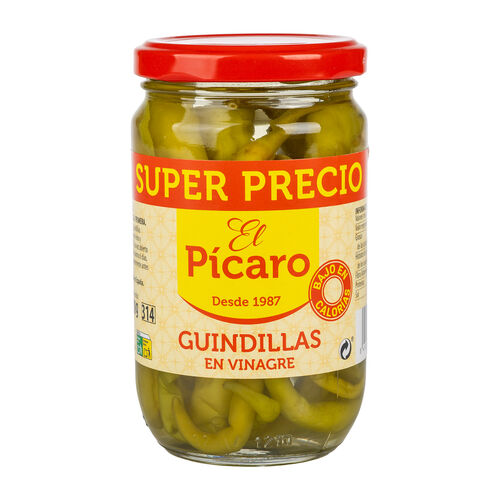 Guindillas en vinagre EL PÍCARO 290g image number