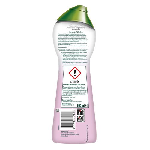 LIMPIADOR BAÑOS CREMA CIF 650 ml image number