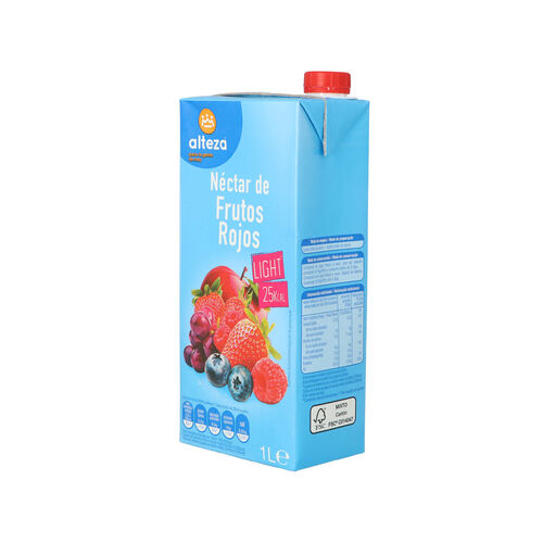 Nectar ALTEZA sin azucar fruto rojos ALTEZA brik 1L image number
